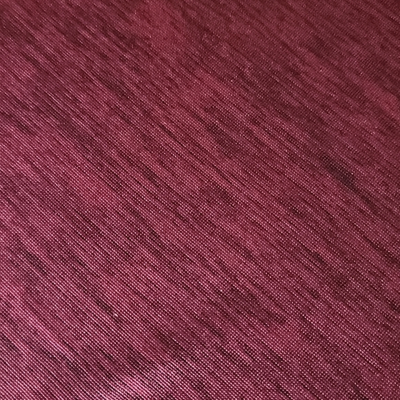 Real Essentials, Men's, 2XL, Maroon, Short Sleeve, Polyester & Spandex) - Picture 2 of 5